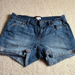 Jcrew denim shorts, size 28